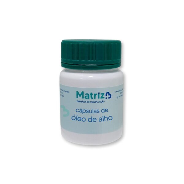 Cápsulas de óleo de alho