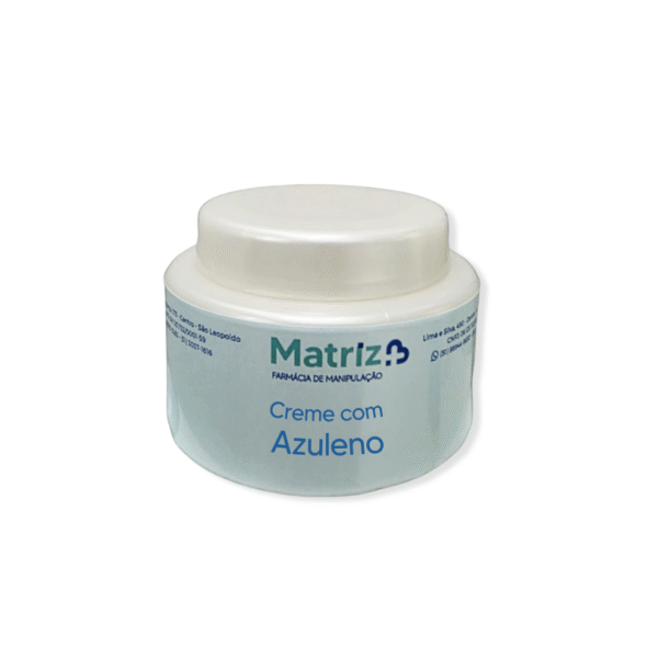 Creme com azuleno