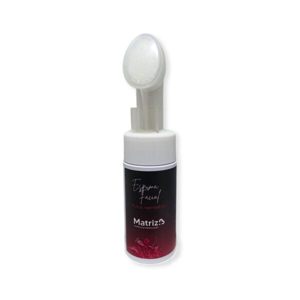 Espuma facial frutas vermelhas
