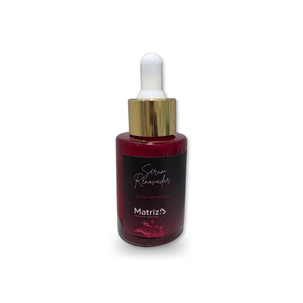 Sérum renovador facial frutas vermelhas